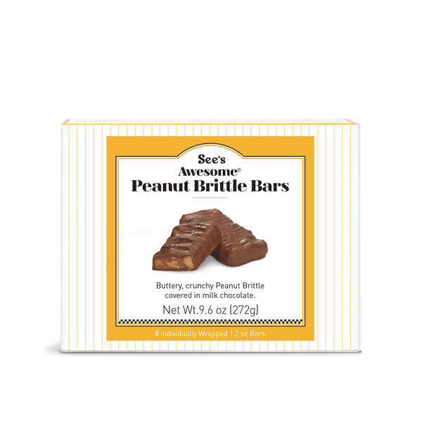 View See&rsquo;s Awesome&reg; Peanut Brittle Bars